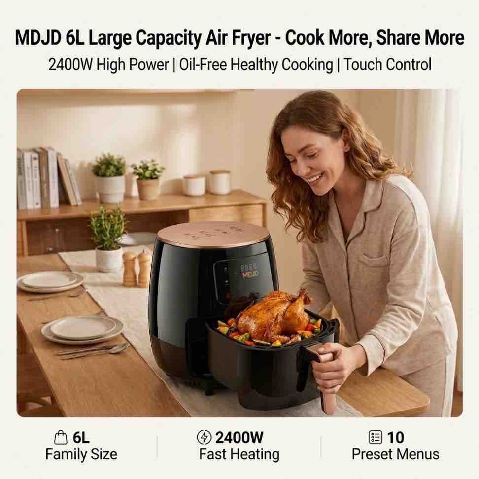6L MDJD Airfryer
